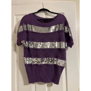 2B Bebe knit sequin sweater